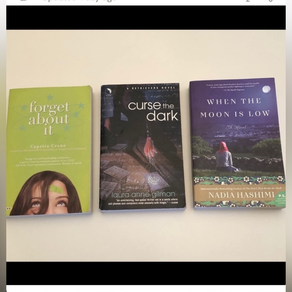Book Bundle 3 fiction books gift idea book club fictional reading entertainment